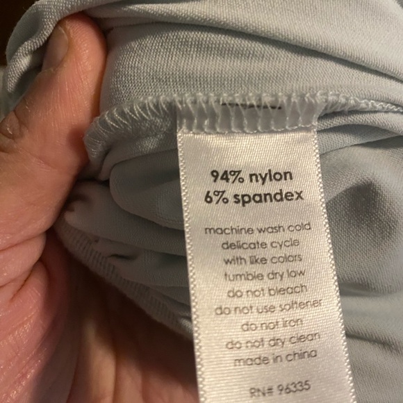 Susana Monaco strapless jumper ice blue size large - Picture 6 of 6